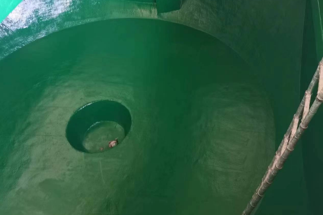 乙烯基两毡一布防腐水池工程