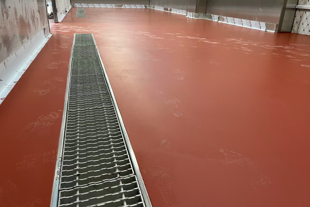 食品级乙烯基玻璃钢地坪工程