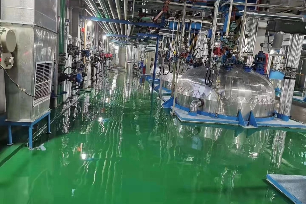 环氧重防腐超耐磨自流平地坪工程